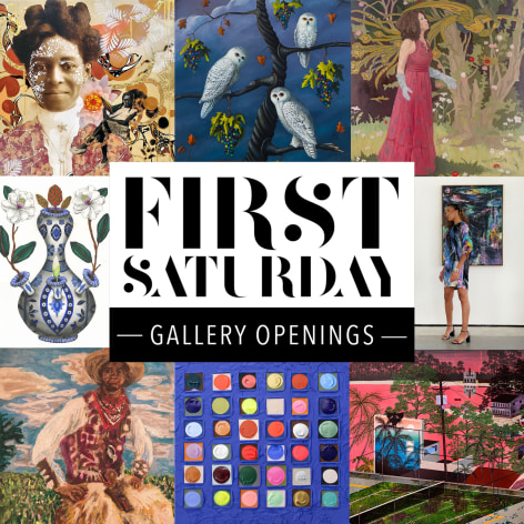 The ORIGINAL First Saturday Art Walk in New Orleans Arts District