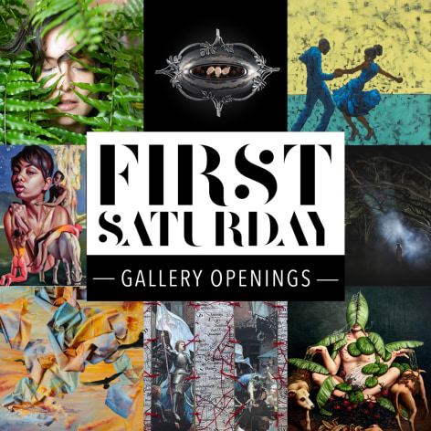 The ORIGINAL First Saturday Art Walk in New Orleans Arts District