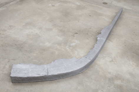 Curb, 2013.&nbsp;Aluminum.&nbsp;118.11 x 3.94 x 11.81 inches (300 x 10 x 30 cm)
