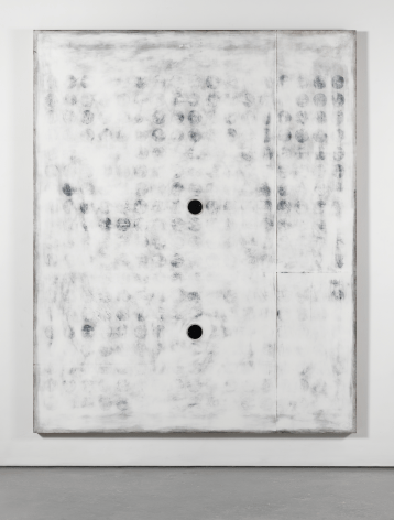 Untitled, 2016. Plaster, gesso &amp;amp; lacquer on wood. 80 x 64 inches (203.2&nbsp;x 162.6&nbsp;cm)