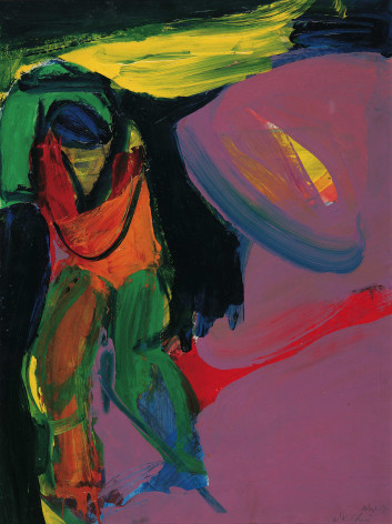 Untitled, 1968. Acrylic on paper.&nbsp;22 3/4 x 17 inches&nbsp;(57.5 x 43 cm)