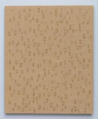Waterdrops by Kim Tschang Yeul, 1973, Oil Painting, Exhibition 'New York To Paris' at Tina Kim Gallery