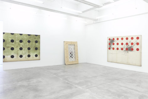 Installation View of Solo Exhibition by Kim Yong-Ik. Image by Jeremy Haik.