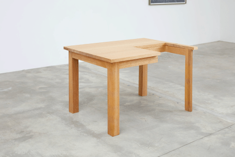 Table, 2007.&nbsp;Wood.&nbsp;47.24 x 28.94 x 35.43 inches (120 x 73.5 x 90 cm)