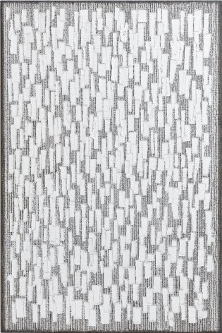 Ha Chong-Hyun, Conjunction 05-171 (2005). Oil on hemp cloth, 180 x 120 cm (70.87 x 47.24 inches), Tina Kim Gallery