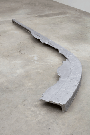 Curb, 2013.&nbsp;Aluminum.&nbsp;118.11 x 3.94 x 11.81 inches (300 x 10 x 30 cm)