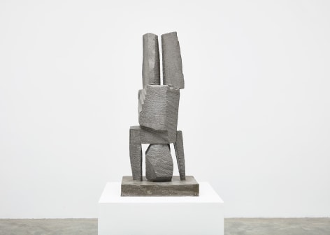 Gimhongsok (b. 1964), Resist - Parker, 2018, High-strength grout cement, Sculpture, 36.02 x 15.75 x 11.81 inches, 91.5 x 40 x 30 cm, Edition 1/3, 2AP, Gimhongsok: Dwarf, Dust, Doubt at Tina Kim Gallery