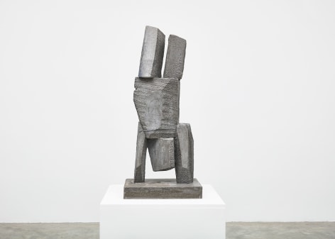 Gimhongsok (b. 1964), Resist - Johnson, 2018, High-strength grout cement, Sculpture, 38.19 x 15.75 x 11.81 inches, 97 x 40 x 30 cm Edition 1/3, 2AP, Gimhongsok: Dwarf, Dust, Doubt at Tina Kim Gallery
