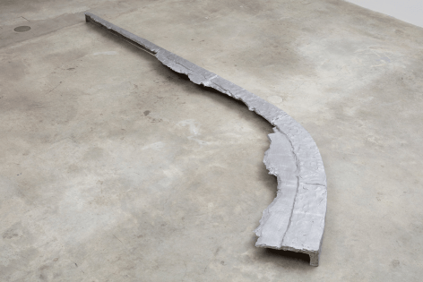 Curb, 2013.&nbsp;Aluminum.&nbsp;118.11 x 3.94 x 11.81 inches (300 x 10 x 30 cm)