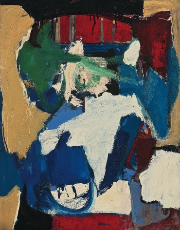 Untitled, c. 1960s. Oil on canvas.&nbsp;23.03 x 18.11 inches&nbsp;(58.5 x 46 cm)