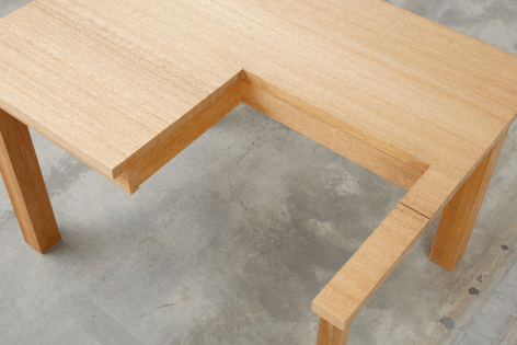 Table, 2007.&nbsp;Wood.&nbsp;47.24 x 28.94 x 35.43 inches (120 x 73.5 x 90 cm)