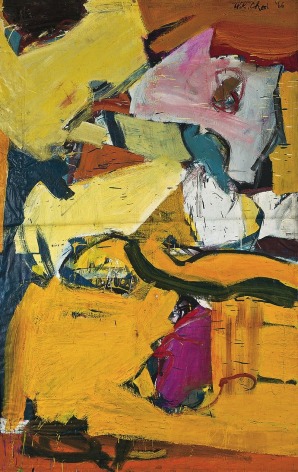 Untitled, 1966. Oil on canvas. 72.83 x 47.64 inches (185 x 121 cm)