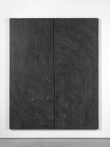 Untitled, 2016. Plaster, gesso &amp;amp; lacquer on wood. 80&nbsp;x 64&nbsp;inches (203.2&nbsp;x 162.6&nbsp;cm)