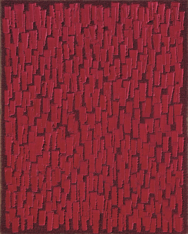 Ha Chong-Hyun, Conjunction 17-25 (2017). Oil on hemp cloth, 162 x 130 cm (63.86 x 51.3 inches), Tina Kim Gallery