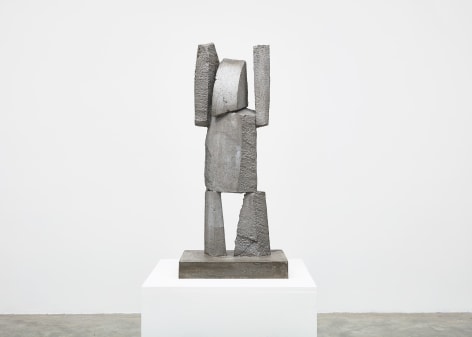 Gimhongsok (b. 1964), Surrender - Jackson, 2018, High-strength grout cement, Sculpture, 37.4 x 15.75 x 11.81 inches, 95 x 40 x 30 cm, Edition 1/3, 2AP, Gimhongsok: Dwarf, Dust, Doubt at Tina Kim Gallery