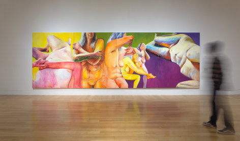 Installation view:&nbsp;Joan Semmel: Skin in the Game, Pennsylvania Academy of the Fine Arts