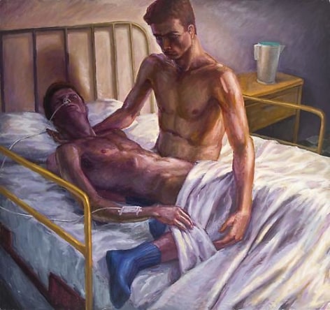 Hugh Steers, Hospital Bed (1993)