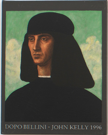 Self Portrait as Dopo Bellini, 1996, Oil On Canvas
