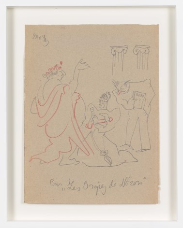 Untitled (1943) Colored pencil on paper