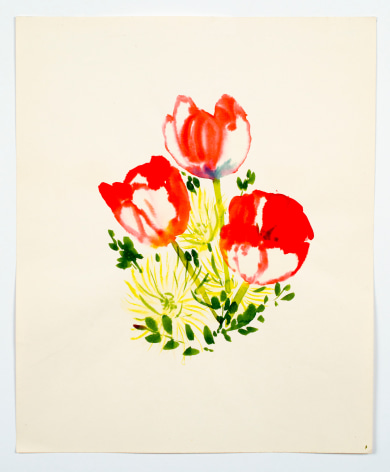 Untitled, from the &quot;Florals&quot; series [005], c. 1977, Watercolor on paper