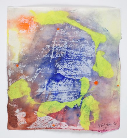 Saturation #13, 2011, Acrylic on paper