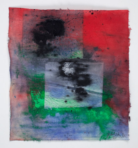 Saturation #21, 2011, Mixed Media On Paper