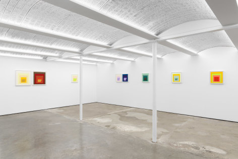Installation view: Steve Locke: Homage to the Auction Block, Alexander Gray Associates, Germantown, 2022