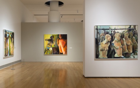 Installation view:&nbsp;Joan Semmel: Skin in the Game, Pennsylvania Academy of the Fine Arts