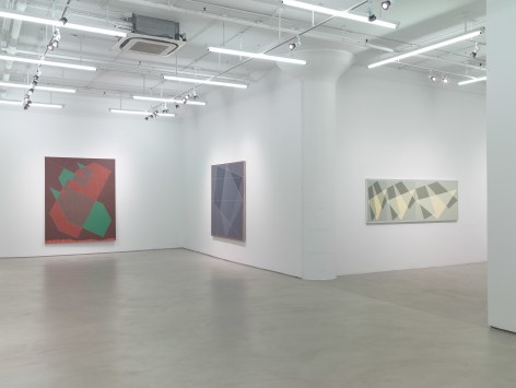 Jack Tworkov: Mark and Grid, 1931&ndash;1982, Installation View, Alexander Gray Associates, 2015