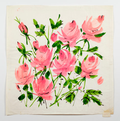 American Beauty, from the &quot;Florals&quot; series [021], c. 1972, Watercolor On Paper