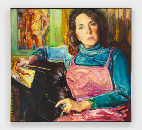 Self Portrait on the Couch, 1983