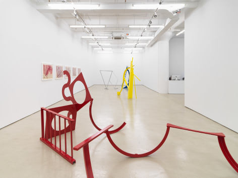 Melvin Edwards:&nbsp;Painted Sculpture, installation view, Alexander Gray Associates, New York, NY (2019)