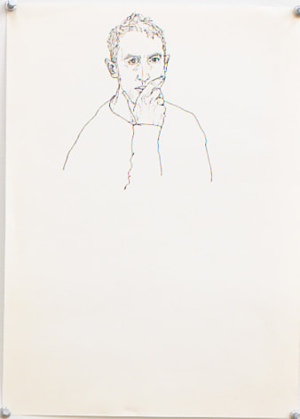 Untitled I, 2002, Ink on paper