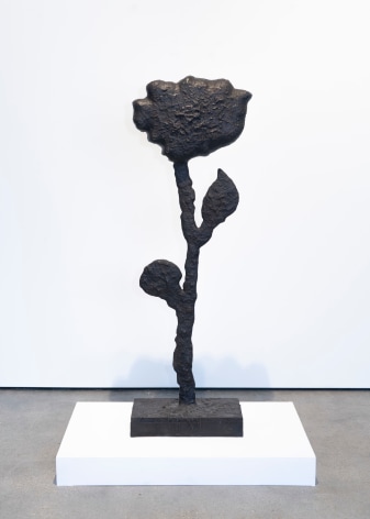Single Flower, 2008  Bronze  48 x 17 x 4 &frac34; inches