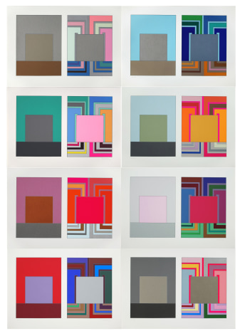 Before and After, 2000  Screen-prints in colors on wove paper  22x33 inches