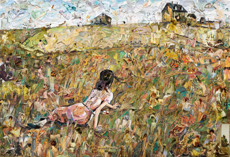 Repro: Christina's World, after Andrew Wyeth, 2023 Archival inkjet print 63 x 92 1.2 in edition 3/6