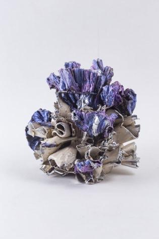 ceramic by Lauren Skelly Bailey titled Revive, 2021, Glazed stoneware, slip and gold