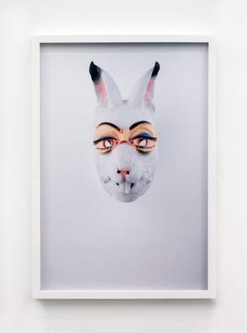 Jamie IsensteinMasks Wearing Masks (Rabbit Bunny),&nbsp;2015&nbsp;C-Print24 1/4 x 16 5/8 in (61.6 x 42.2 cm)Edition of 4, with 1 AP&nbsp;