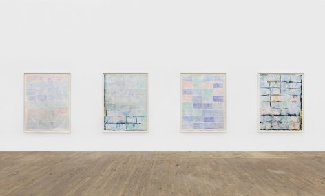 Exhibitiion View:, Moshekwa Langa, Viviane Sassen, and Portia Zvavahera. Andrew Kreps Gallery, 55 Walker Street, New York, 2019