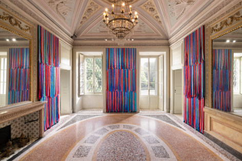 Andrea Bowers Political Ribbons, 2022