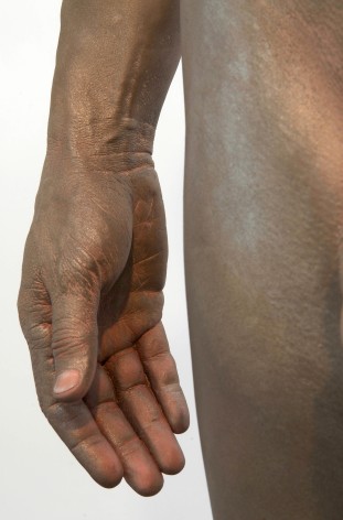 Frank BensonHuman Statue&nbsp;(DETAIL), 2009Bronze72 x 22 x 13 in (1.83 m x 55.88 cm x 33.02 cm)