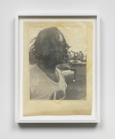 Barbara T. SmithField Piece Faces, 1971&nbsp;Photograph mounted in resin
