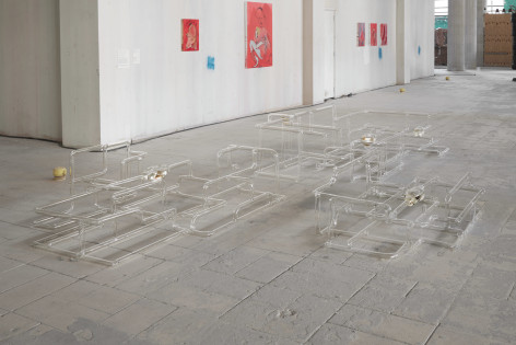 Installation view, The Stomach and the Port, Liverpool Biennale, United Kingdom&nbsp;