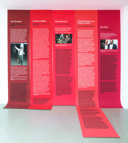 Andrea Bowers Open Secrets (Part I), 2018