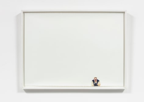 Andrea Bowers Study for Crowd Drawings: Cleveland Heckler, 1998