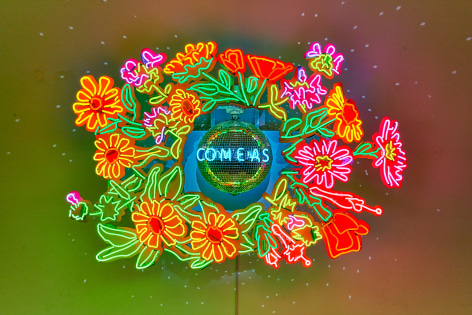 Andrea Bowers (Starburst Orange/Come As You Are), 2023