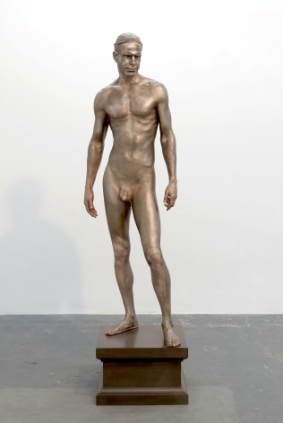 Frank BensonHuman Statue, 2009Bronze72 x 22 x 13 in (1.83 m x 55.88 cm x 33.02 cm)