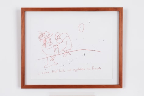 Uri Aran, I believe that fruits and vegetables are friends, 2009