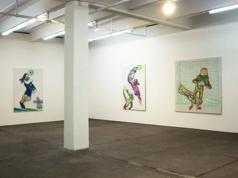 Maria Lassnig Installation view