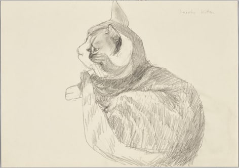 Maria Lassnig, Sarah&#039;s Kitten
